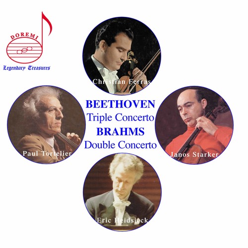 Beethoven / Brahms / Ferras / Tortelier / Starker - Triple & Double Concertos - Music CD