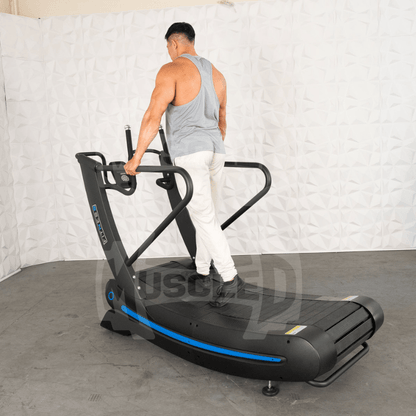 Commercial Self Powered Curve Treadmill - Muscle D Fitness - Standalone