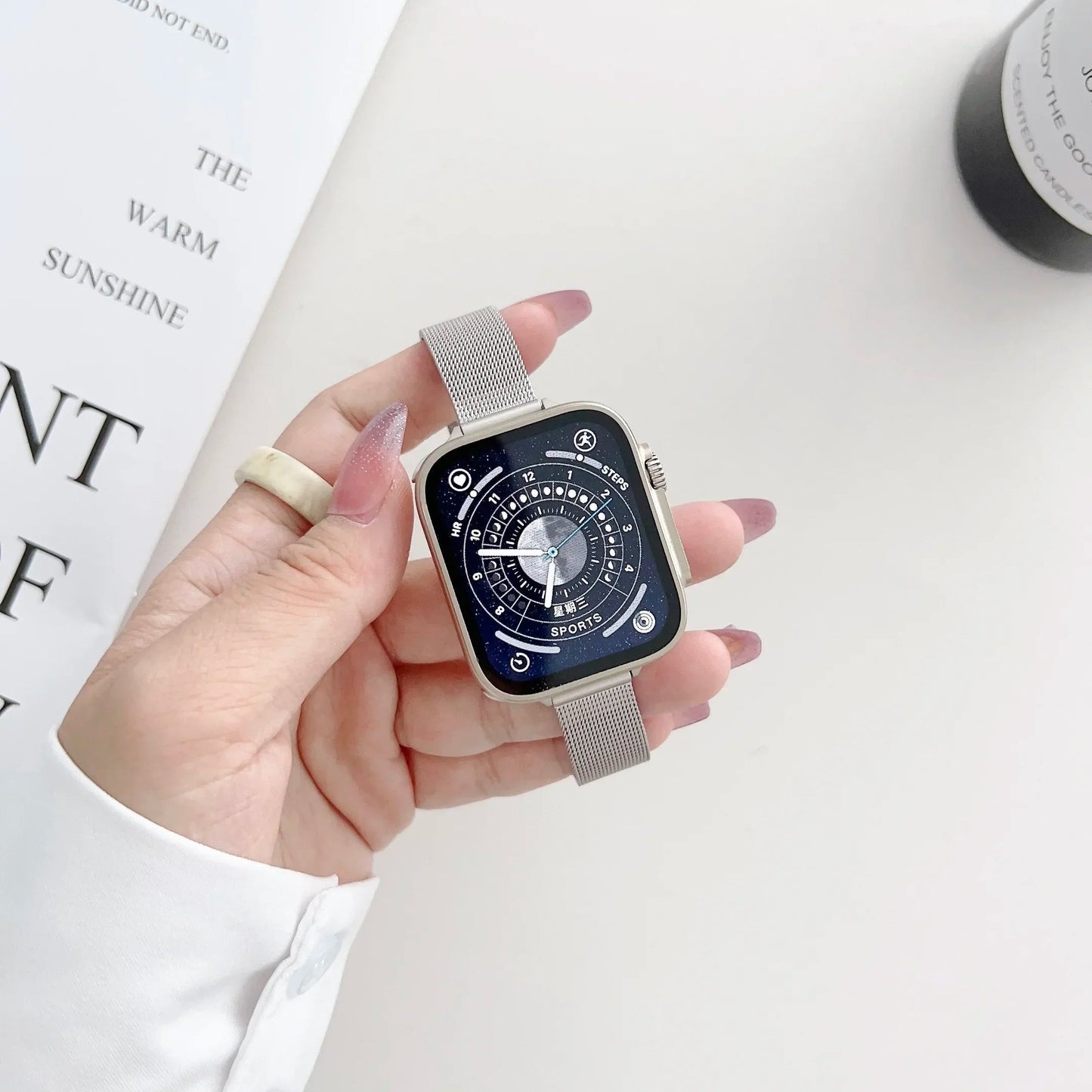 Starlight Apple Watch Band Series 11/10/9/8/7/6/5/4/ SE / Ultra 1/2/3