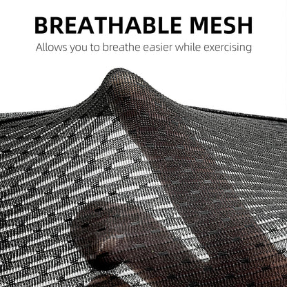 ROCKBROS Cooling Neck Gaiter with Ear Loops – Breathable Summer Face Cover for Cycling Fishing