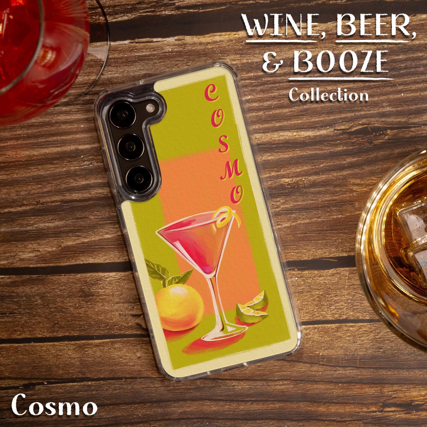 Wine, Beer, & Booze HD Samsung Galaxy S23 Phone Case