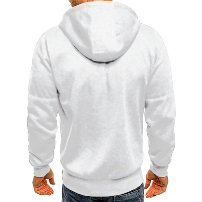 Men's Loose Fit Full-Zip Work Hoodie