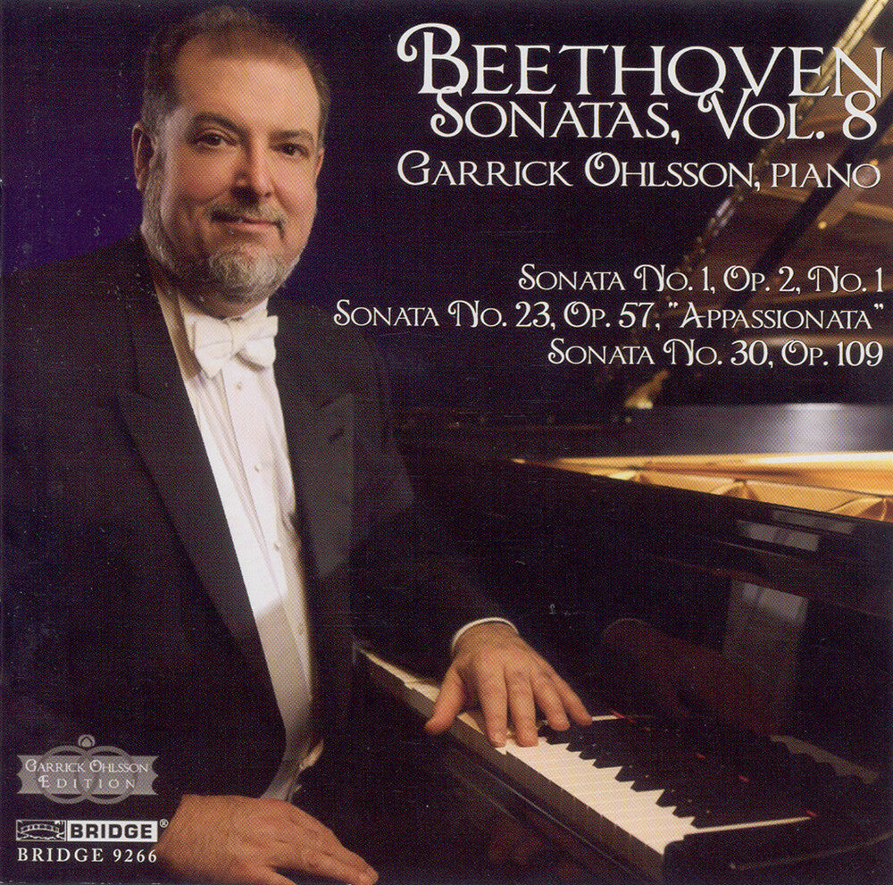 GARRICK OHLSSON - Sonatas 8 Music CD