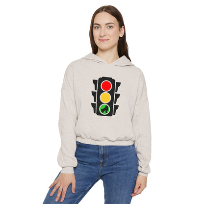 Women’s Cropped Ready, Set, Go Skating! Hoodie