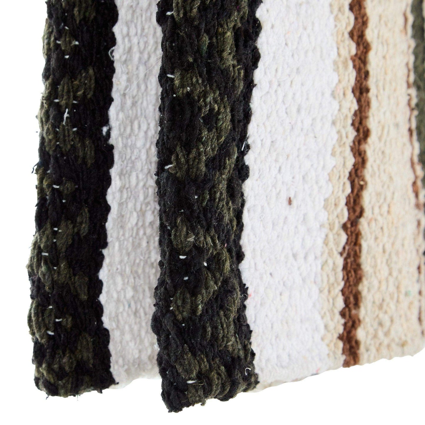 Olive Green Hogan Acrylic Blend 30x60 Saddle Blanket