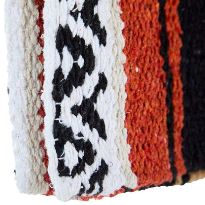 Rust Hogan Acrylic Blend 30x60 Saddle Blanket