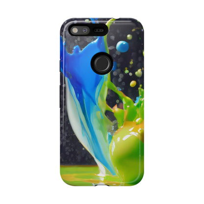 Vibrant Paint Splash Phone Case - Tough & Stylish Protection