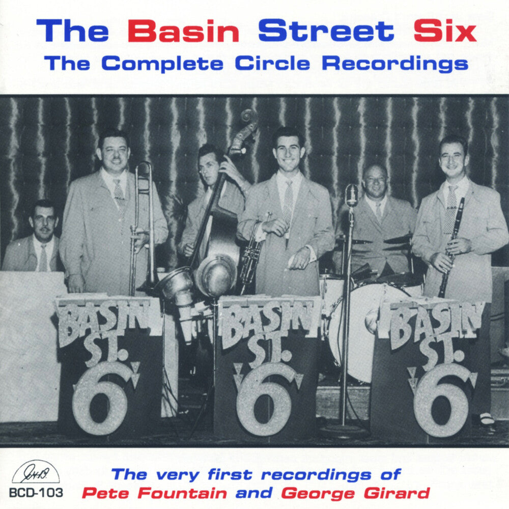 BASIN STREET SIX - Six Complete Circle Recordings Music CD