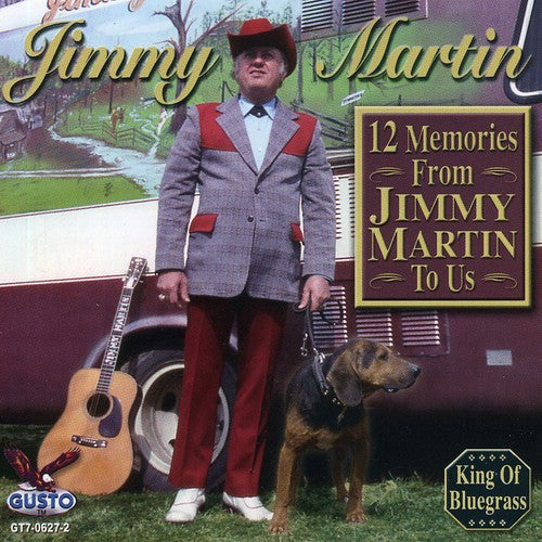 Jimmy Martin - 12 Memories from Jimmy Martin to Us [CD]