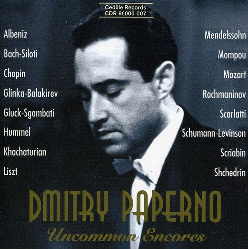 DMITRY PAPERNO - Uncommon Encores [CD]