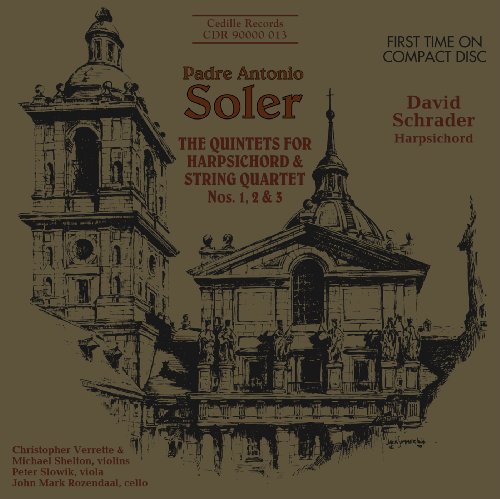 Christopher Verrette - Quintets for Harpsichord & Strings 1 & 2 [CD]