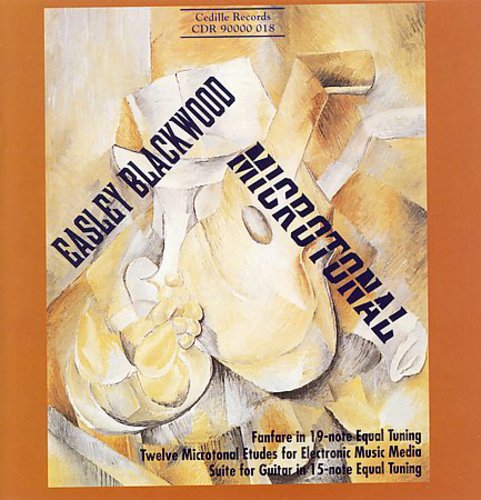 Easley Blackwood - Microtonal Compositions Music CD