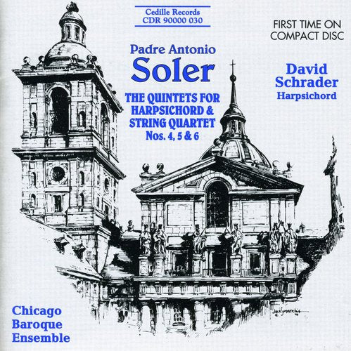 David Schrader - Quintets for Harpsichord & Strings 4 5 & 6 [CD]