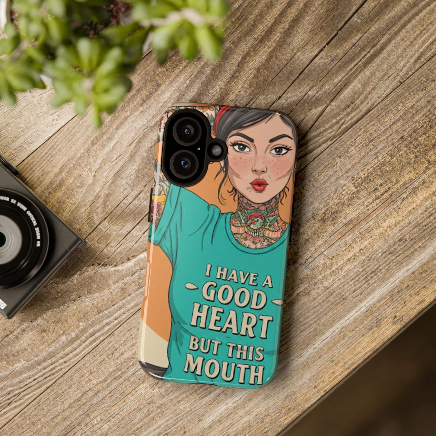 I Have A Good Heart Tough Phone Case