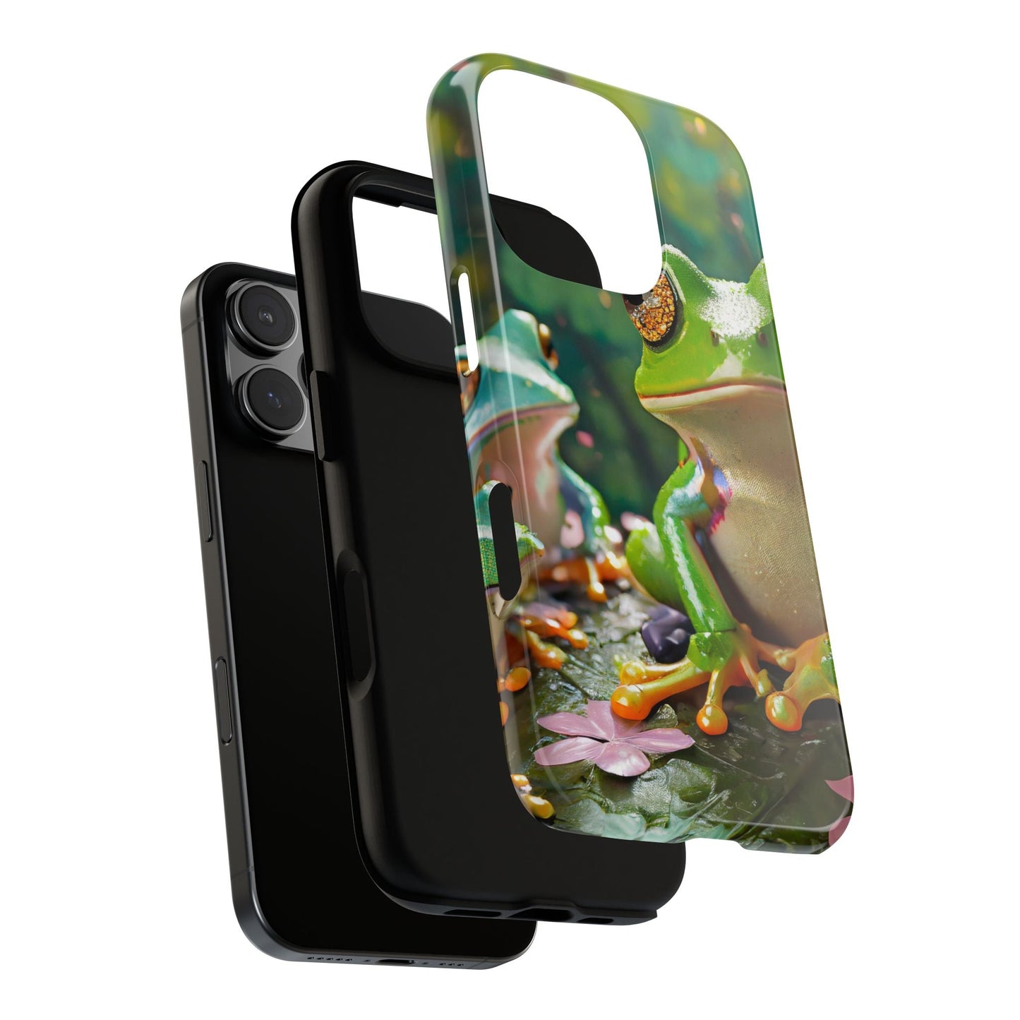 Someone Watching Colorful Frog Tough Phone Case