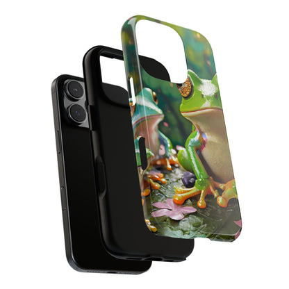 Someone Watching Colorful Frog Tough Phone Case
