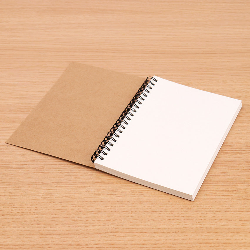 Spiral-Bound Sketchbook & Journal