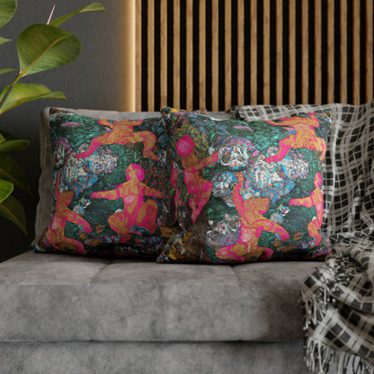 Cezanne's Dancing Bears Micro Suede Pillow Case