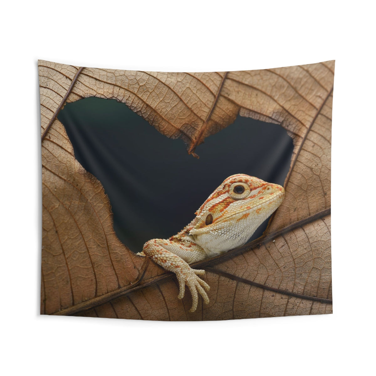Bearded Dragon "Heart of the Wild" Wall Tapestry