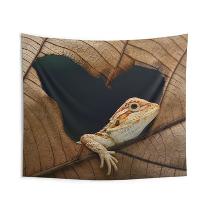 Bearded Dragon "Heart of the Wild" Wall Tapestry