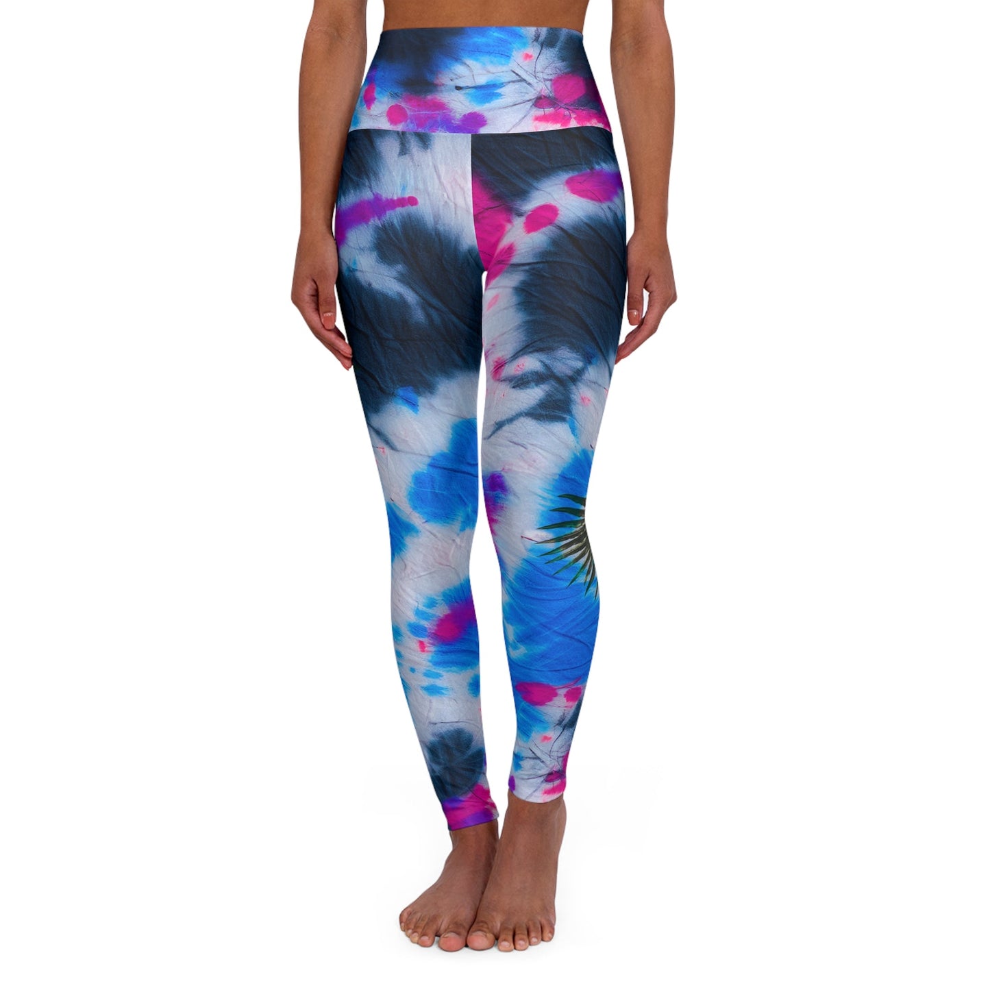 Amaru Khan Tye-Dye High Waisted Leggings