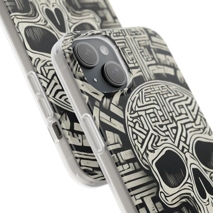 Gothic Skull Maze Flexi Case