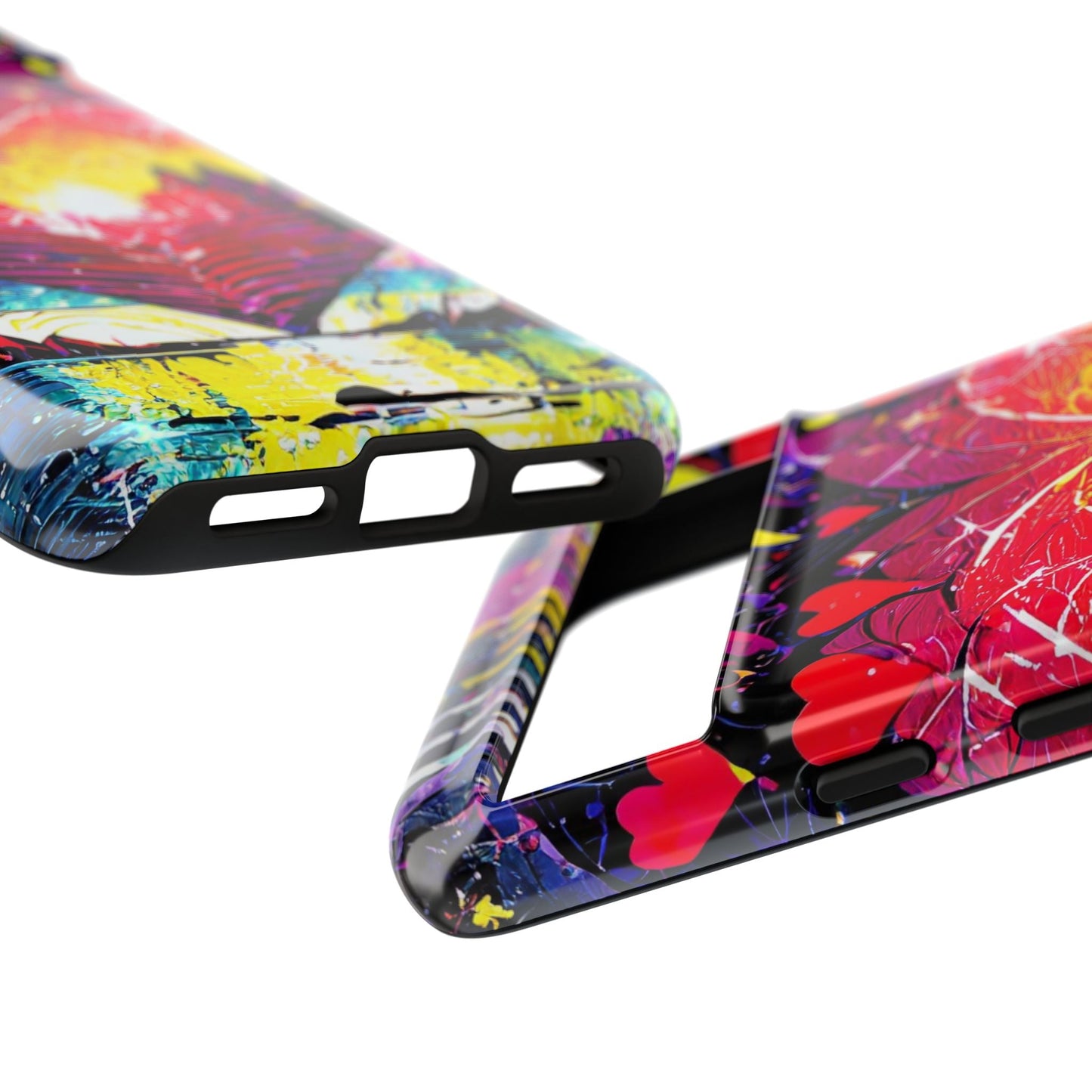 Vibrant Heart Sunset Tough Phone Case