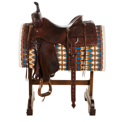 Double Arrow 40X34 New Zealand Wool Saddle Blanket