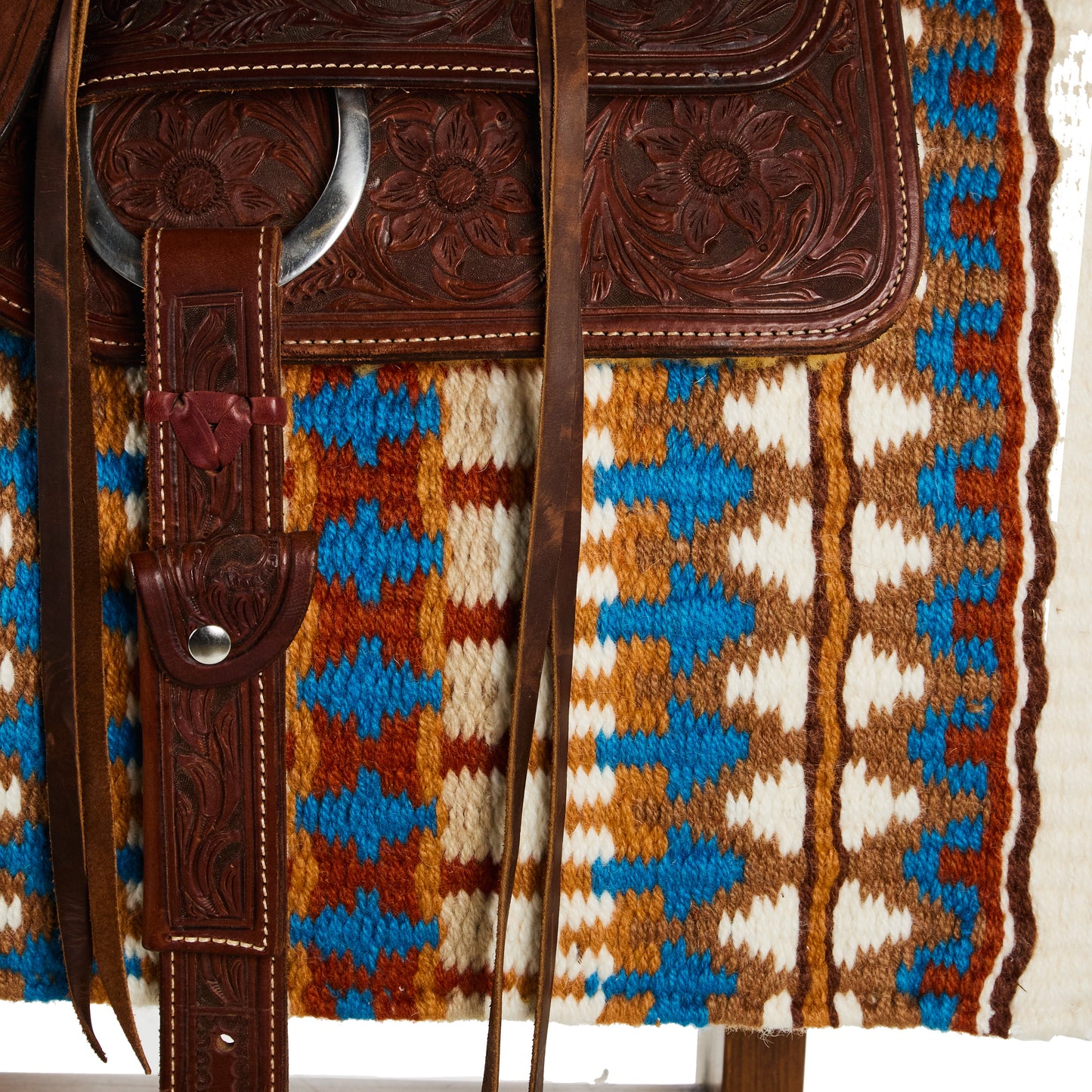 Double Arrow 40X34 New Zealand Wool Saddle Blanket