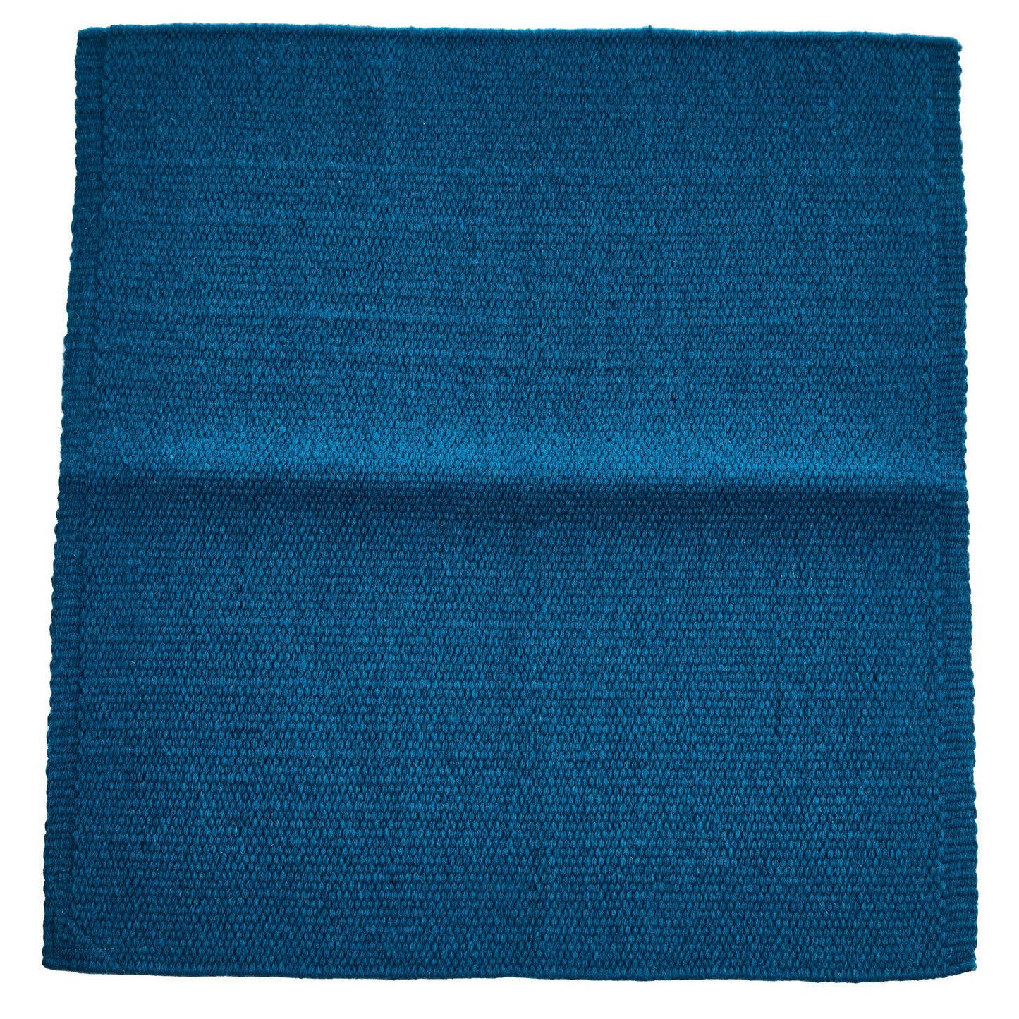 1314-100 San Juan Solid Ocean Blue 36x34 New Zealand Wool Saddle Blanket