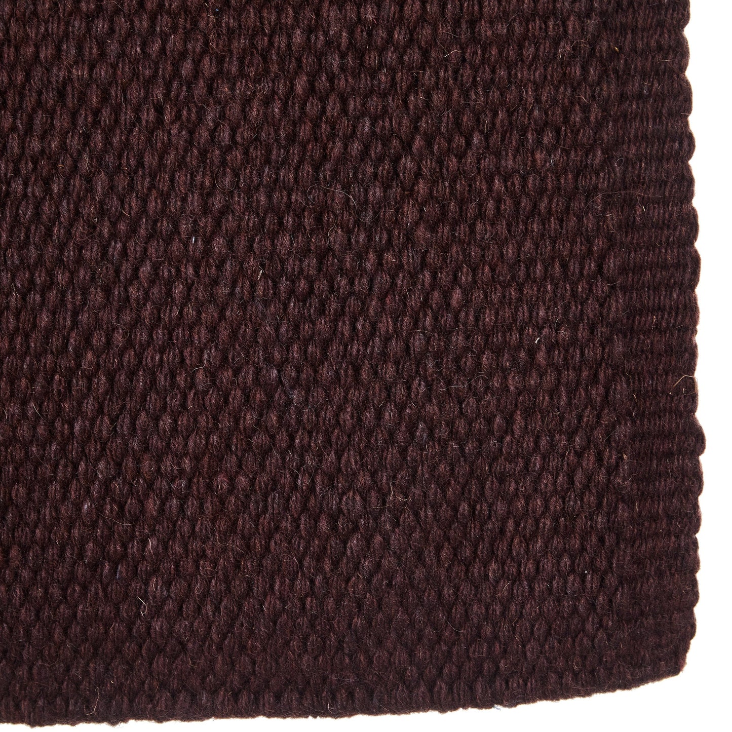 1314-96 San Juan Solid Expresso 36x34 New Zealand Wool Saddle Blanket