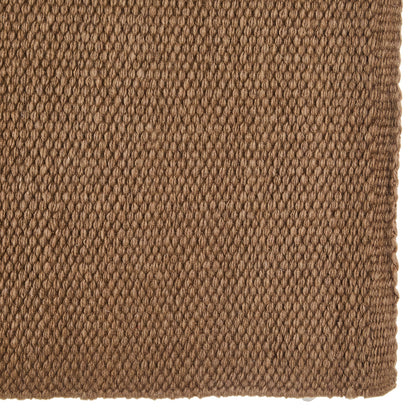 1314-97 San Juan Solid Raw Umber 36x34 New Zealand Wool Saddle Blanket