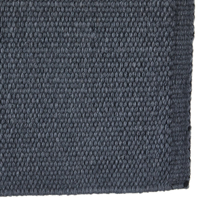 1314C-93 San Juan Solid Charcoal 38x34 New Zealand Wool Saddle Blanket
