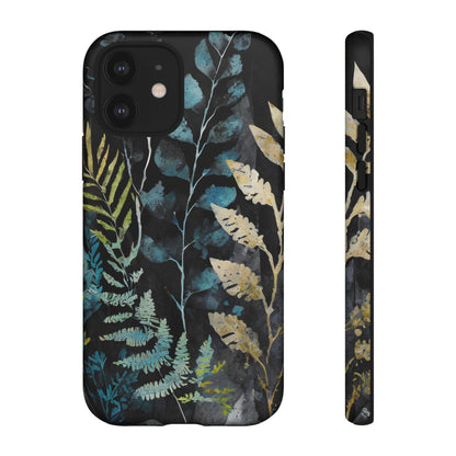 Dark Floral Tough Phone Case