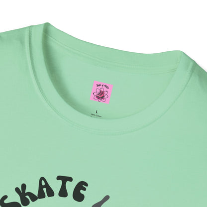 Monotone Skate Like Nobody's Watching Unisex T-Shirt