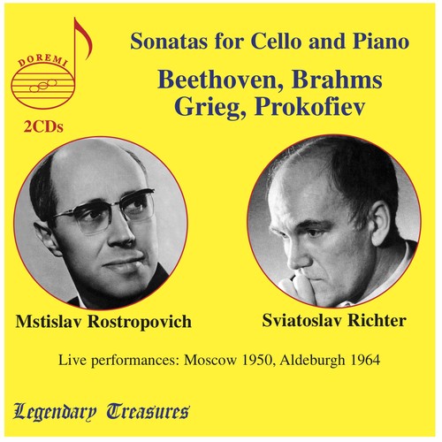 Sviatoslav Richter - Sonatas for Cello & Piano [2 CD]