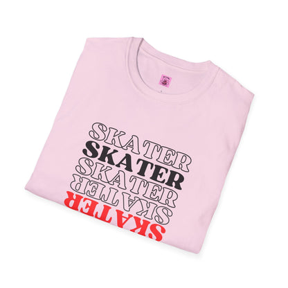 Red Statement Skater Unisex T-Shirt