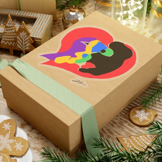 LA MANCHA HEART Stickers