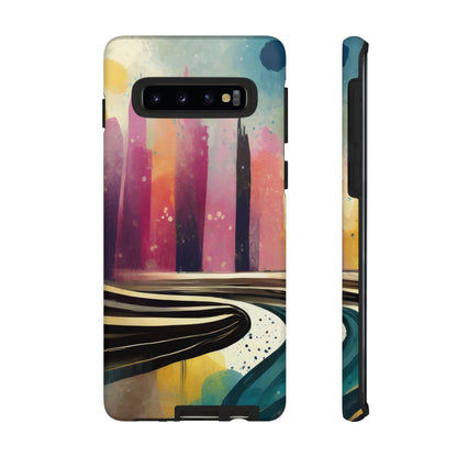 City Skyline Vibrant Tough Phone Case