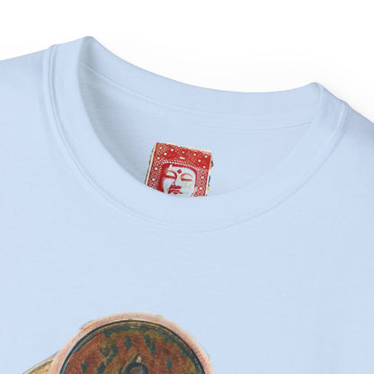 Fine Art Buddha Oil Paint Print Unisex Ultra Cotton Tee