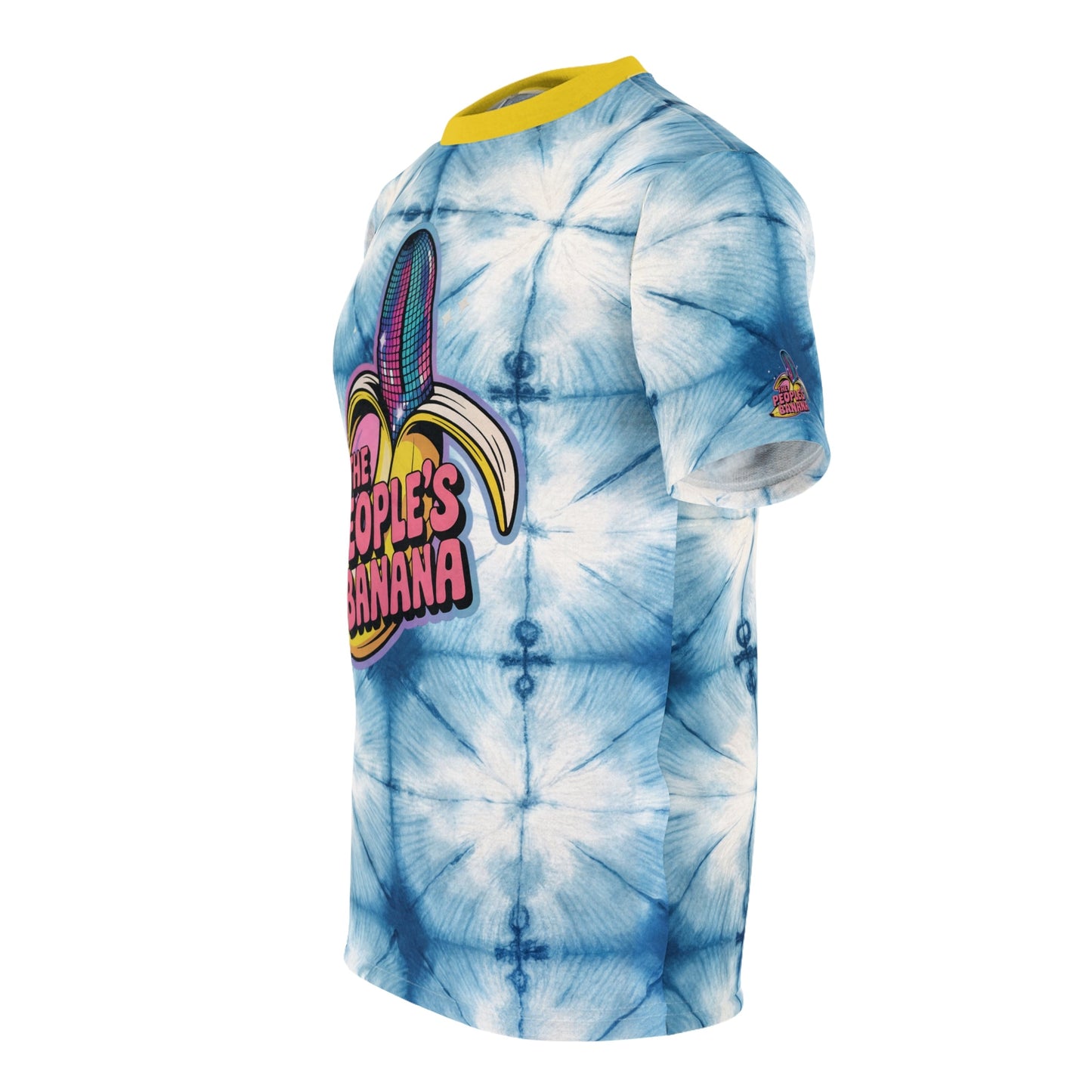 The People's Banana Shibori Custom T-Shirt