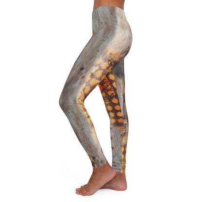 Desert Gold Skully Leggings