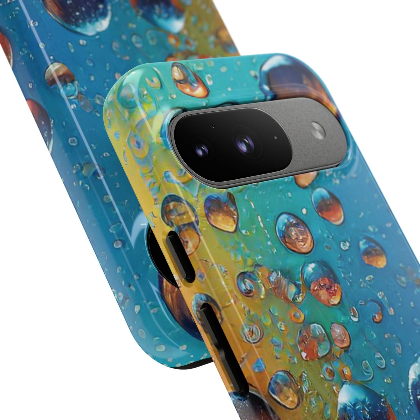 Colorful Water Droplets Tough Phone Case