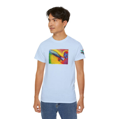 Surf is My Buddha Tablet Print Unisex Ultra Cotton Tee