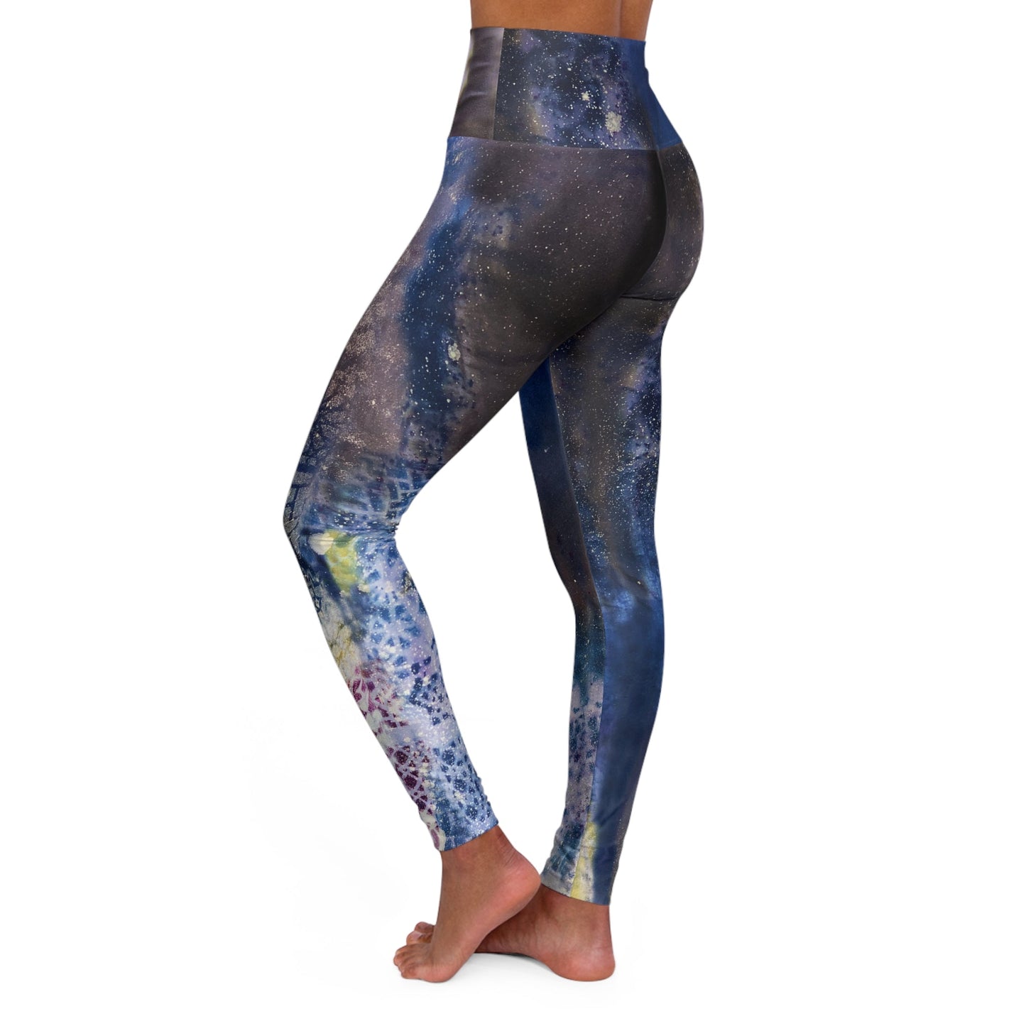 Purple Kaleidoscope Remixx Yoga Leggings