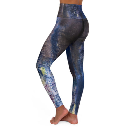 Purple Kaleidoscope Remixx Yoga Leggings