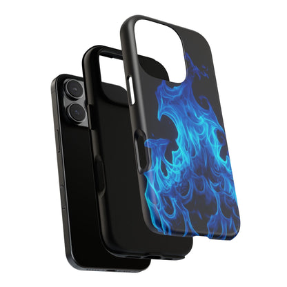 Blue Flames Tough  Phone Case