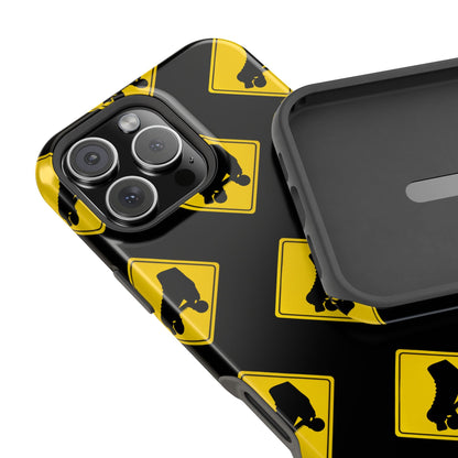MagSafe Warning Skater Tough Case