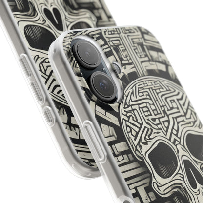 Gothic Skull Maze Flexi Case