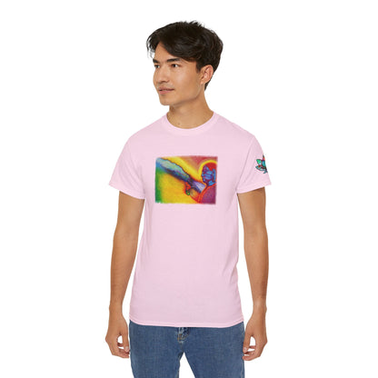 Surf is My Buddha Tablet Print Unisex Ultra Cotton Tee